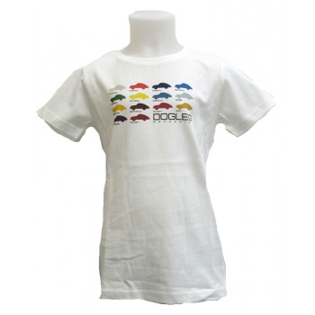 3906 Kids Tee DL white Porsche card